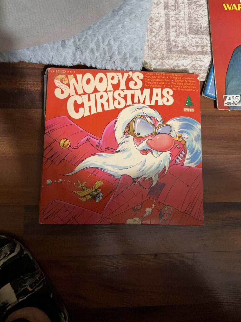 Snoopy's Christmas LP Record Stereo (SX1718 Diplomat Christmas Records 1969)